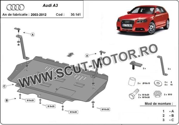 Scut motor Audi A3 2