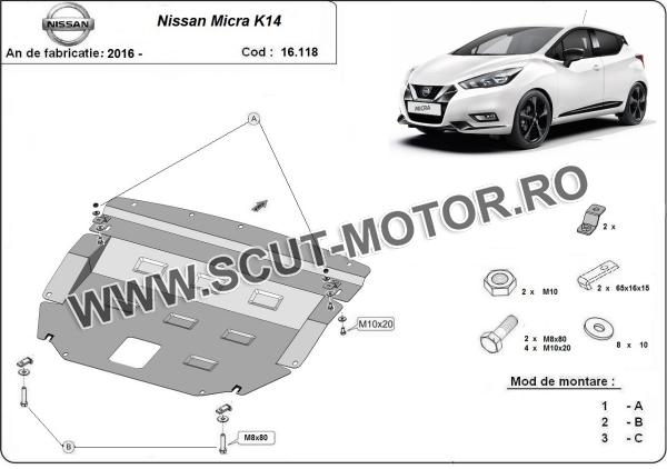 Scut motor Nissan Micra 1