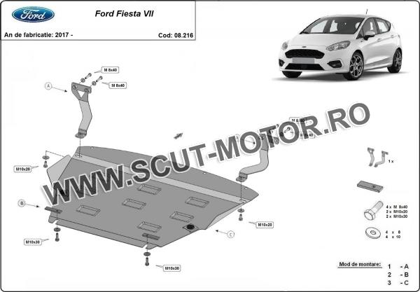Scut motor Ford Fiesta VII 10