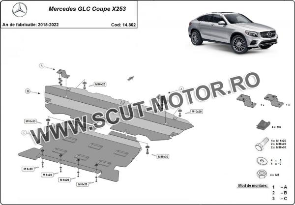 Scut motor Mercedes GLC Coupe X253 2
