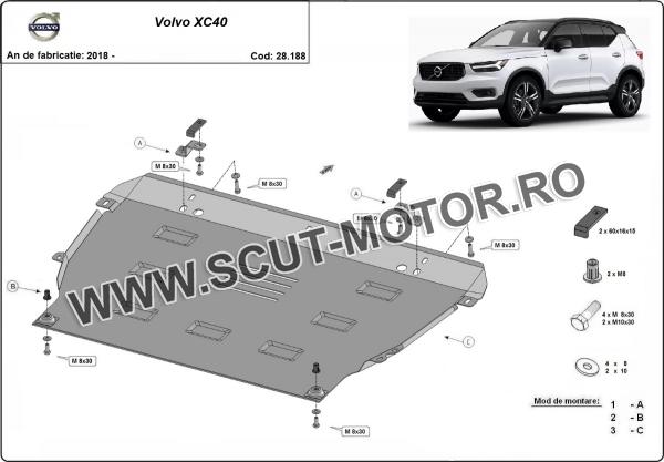 Scut Motor Volvo XC40 3