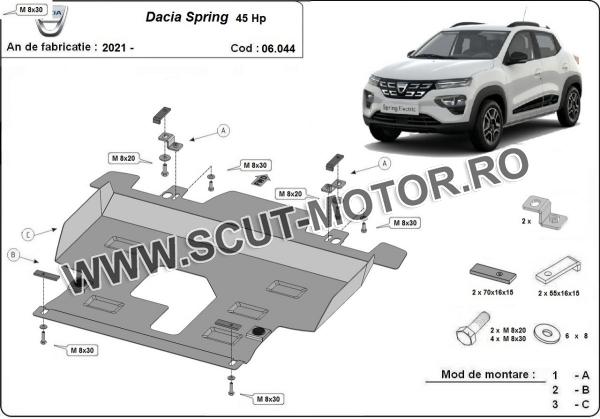 Scut motor Dacia Spring 1