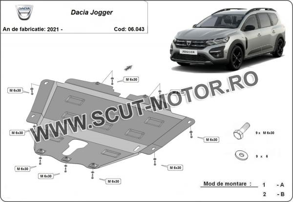 Scut motor Dacia Jogger 3