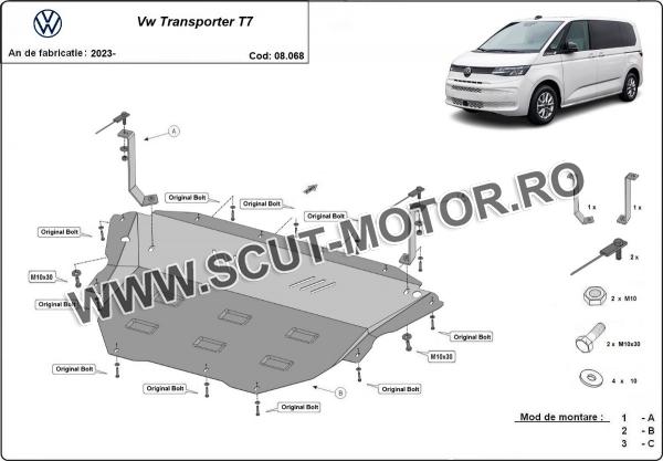 Scut motor Volkswagen Transporter T7 10