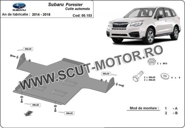 Scut cutie de viteză automată Subaru Forester 4