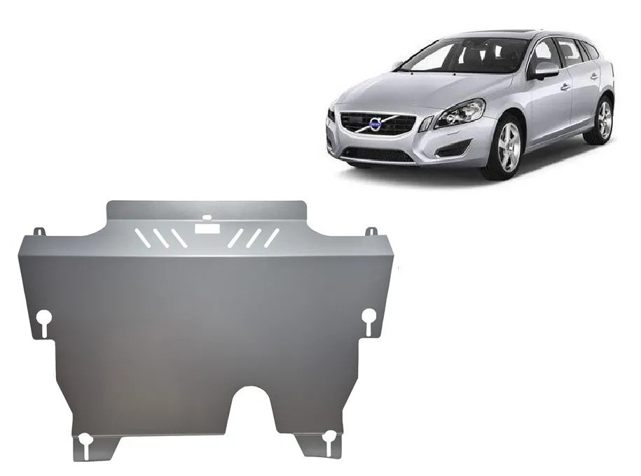 Scut motor și cutie de viteză din aluminiu Volvo V60 2010-2018