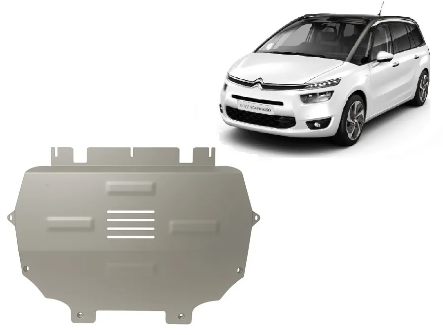 Scut motor din aluminiu Citroen C4 Picasso 2013-2018