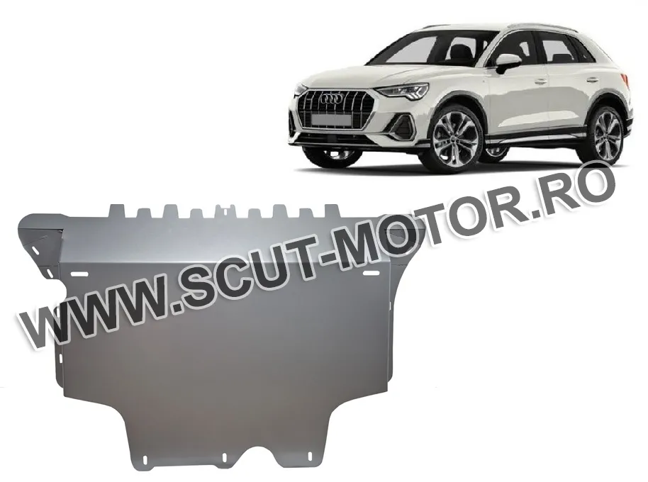 Scut motor din aluminiu Audi Q3 2018-2025