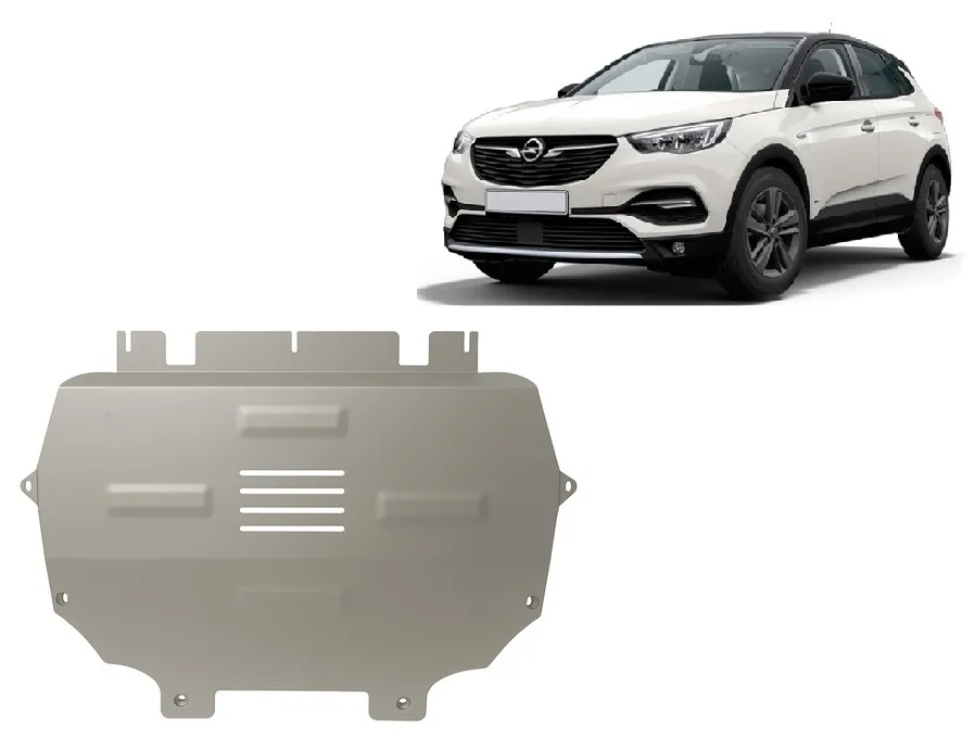 Scut motor din aluminiu Opel Grandland X 2017-2026