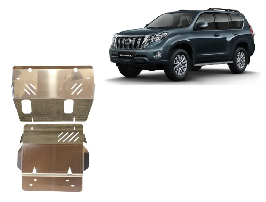 Scut motor din aluminiu Toyota Land Cruiser 150 2009-2023