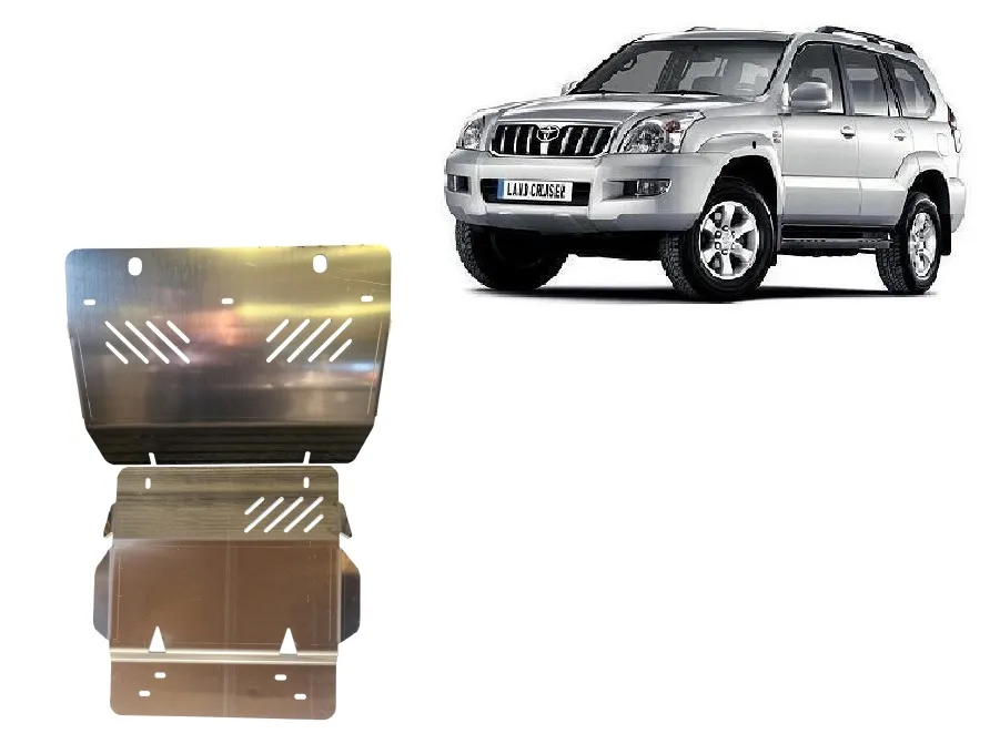 Scut motor din aluminiu Toyota Land Cruiser J120 2002-2009