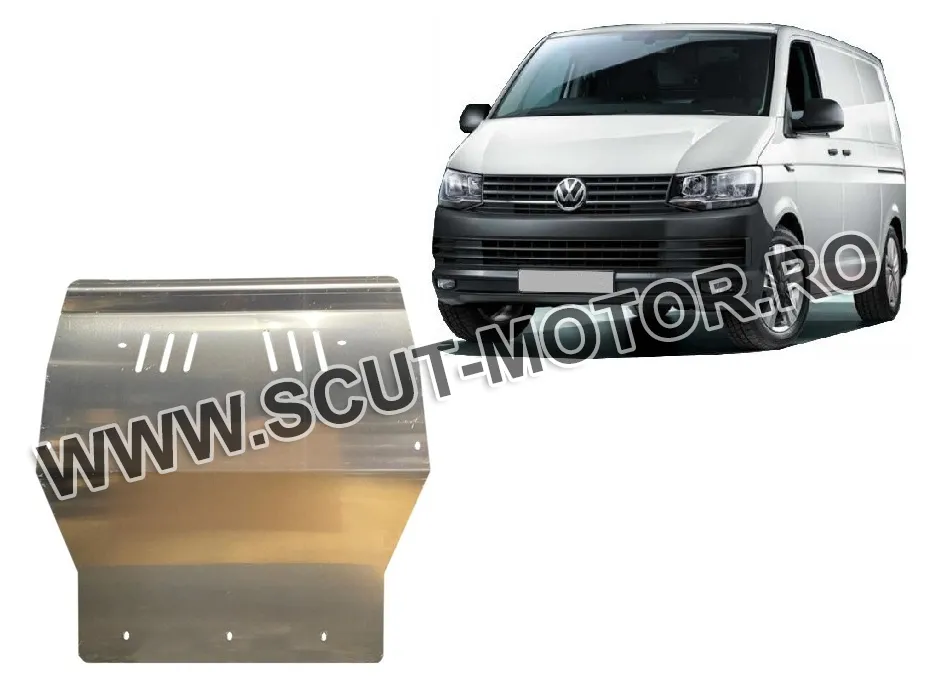 Scut motor metalic din aluminiu Volkswagen Transporter T6 2015-2019
