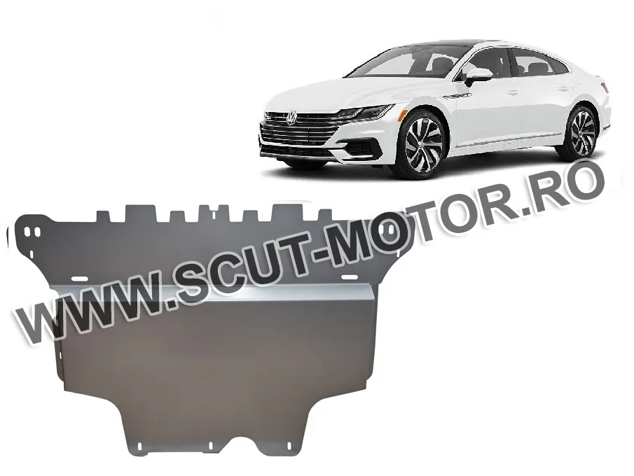 Scut motor din aluminiu Volkswagen Arteon 2017-2025