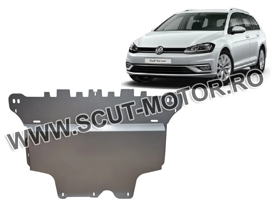 Scut motor din aluminiu VW Golf 7 2012-2021