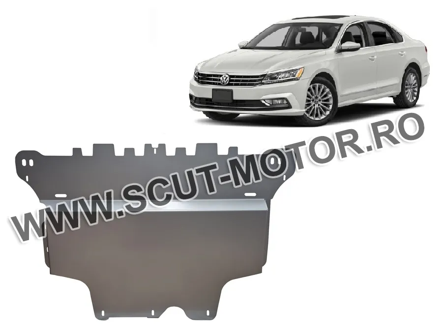 Scut motor din aluminiu Volkswagen Passat B8 2014-2023