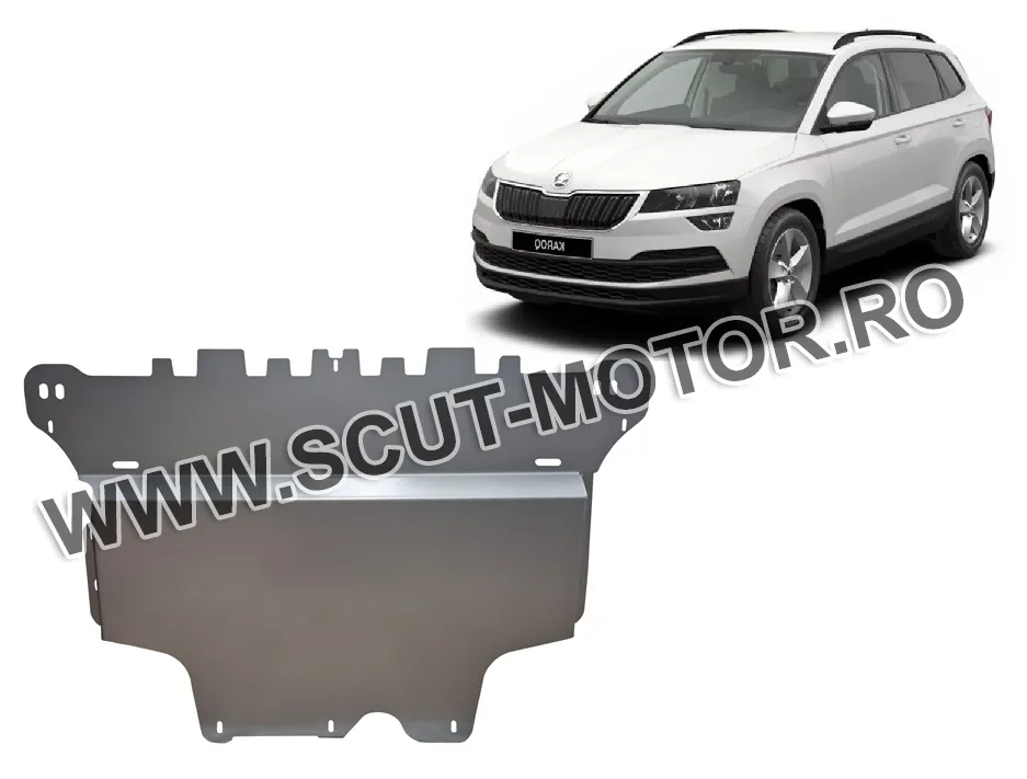 Scut motor din aluminiu Skoda Karoq 2016-2025