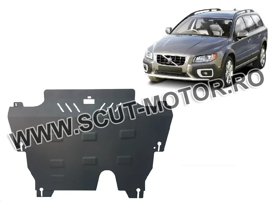 Scut motor și cutie de viteză din aluminiu Volvo XC70 2007-2016