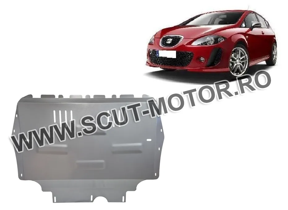 Scut motor din aluminiu Seat Leon 2 2004-2012
