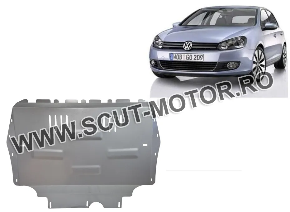 Scut motor din aluminiu VW Golf 6 2008-2012