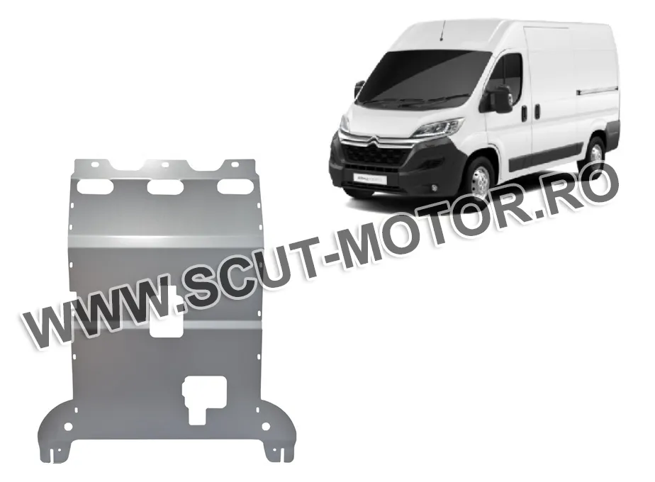Scut motor din aluminiu Citroen Jumper 2016-2025