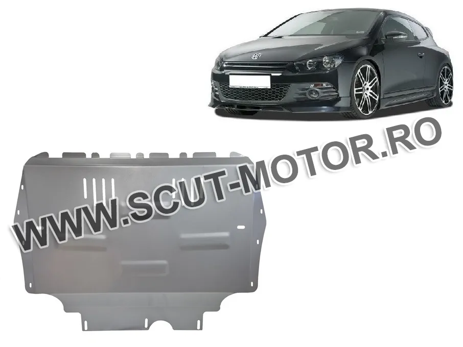 Scut motor din aluminiu Volkswagen Scirocco 2008-2017