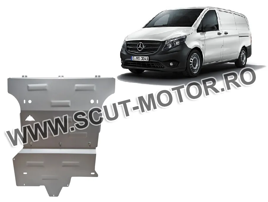 Scut motor din aluminiu Mercedes V-Class W447 2020-2025