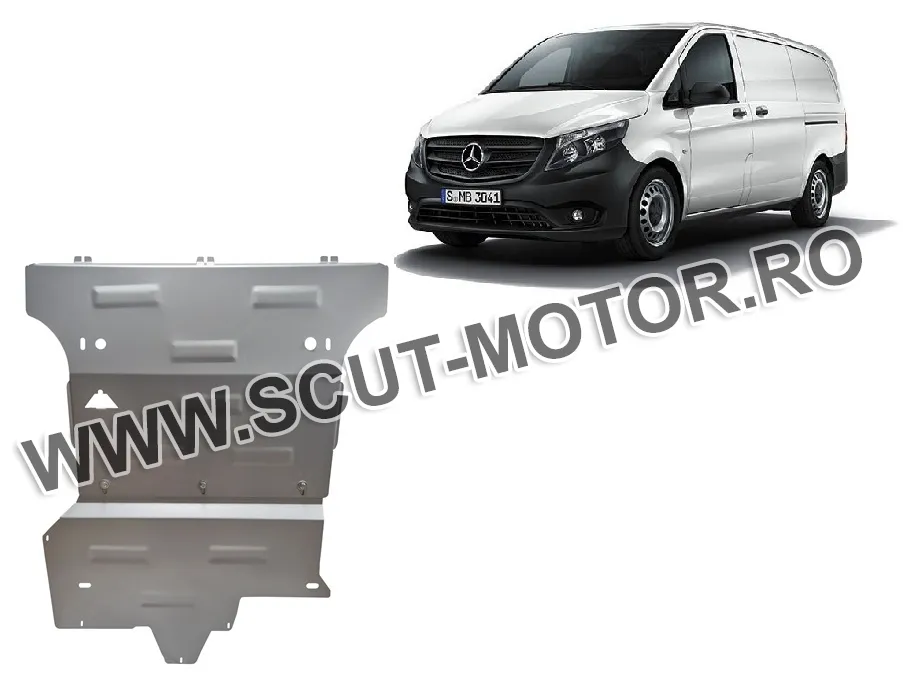 Scut motor din aluminiu Mercedes Viano W447 2020-2025