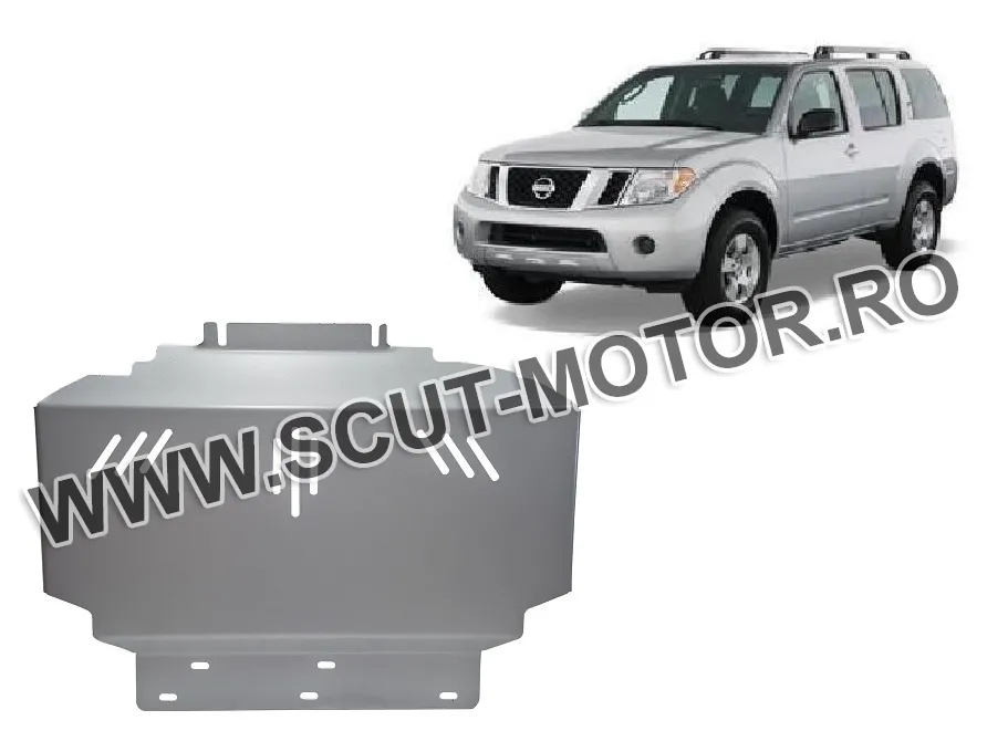 Scut motor din aluminiu Nissan Pathfinder 2005-2025