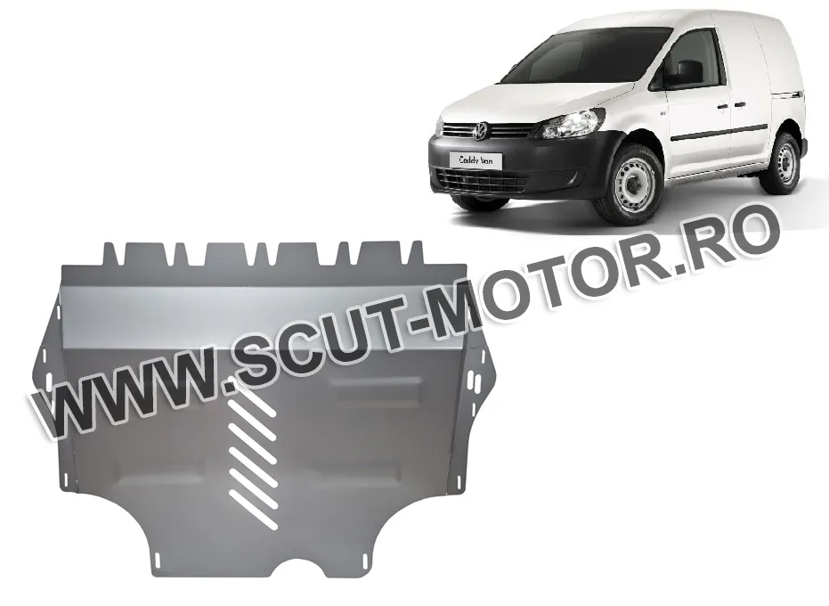 Scut motor din aluminiu VW Caddy 2011-2025