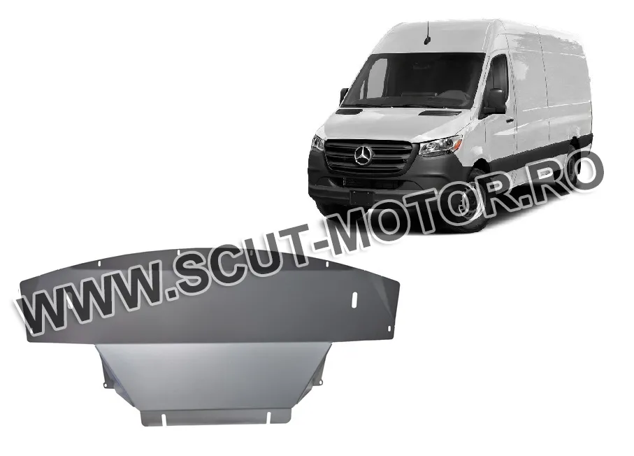 Scut motor din aluminiu Mercedes Sprinter 4x4 2024-2025