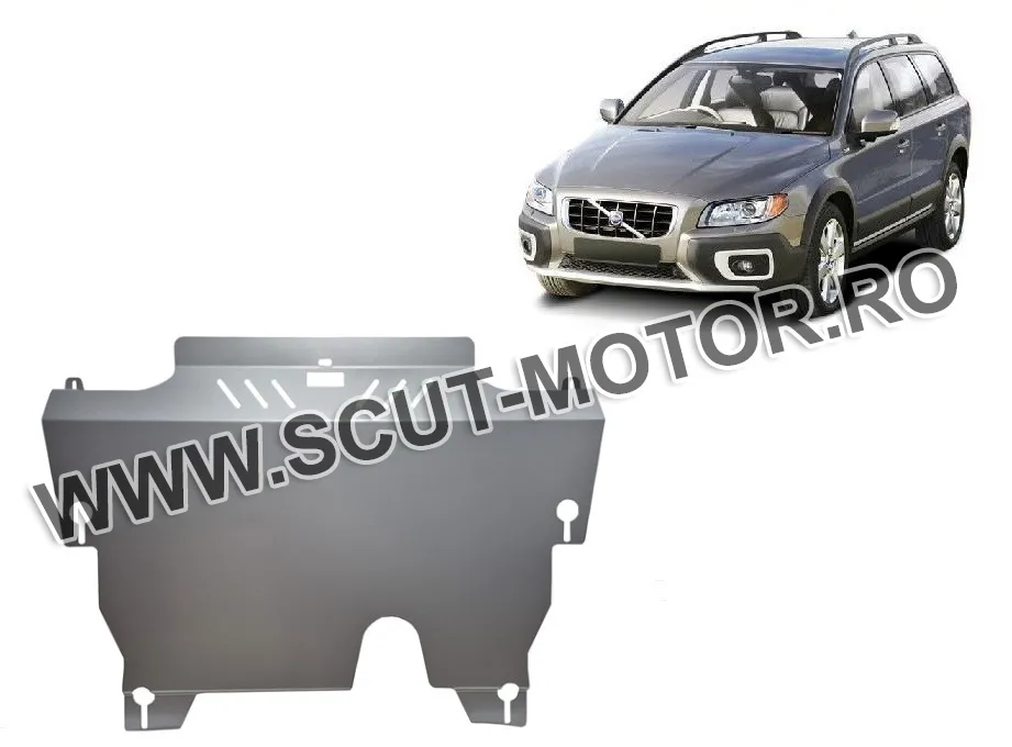 Scut motor și cutie de viteză din aluminiu Volvo XC70 2007-2016