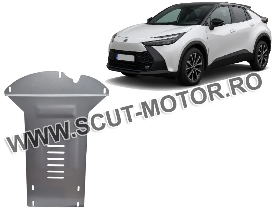 Scut antifurt din aluminiu pentru catalizator Toyota C-HR 2023-2025