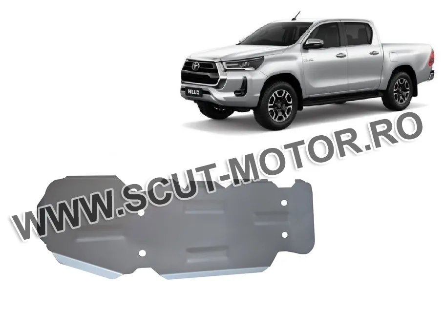 Scut rezervor din aluminiu Toyota Hilux  Invicible 2021-2025