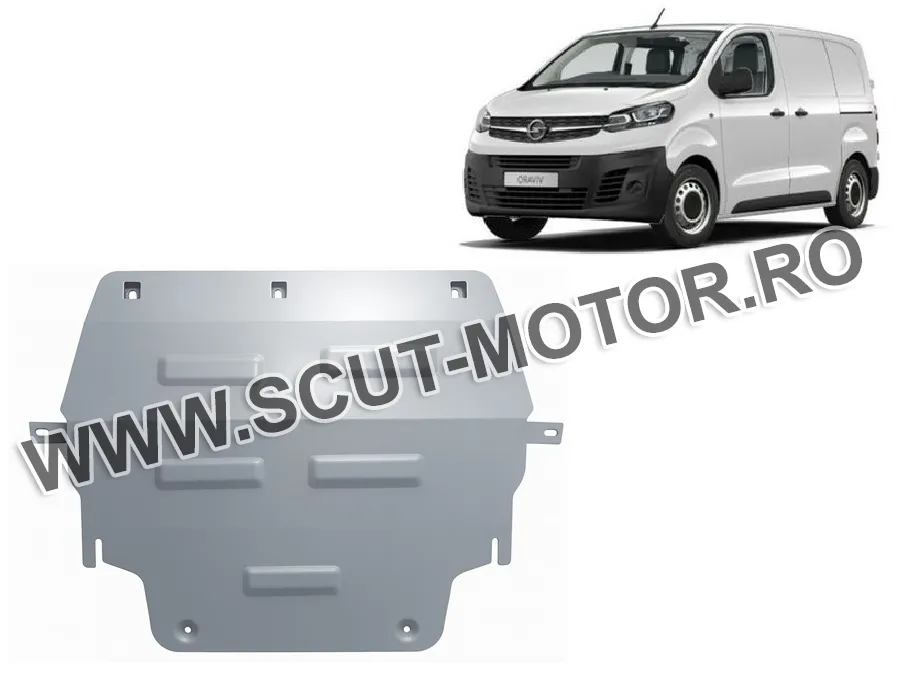 Scut motor din aluminiu Opel Vivaro 2019-2026