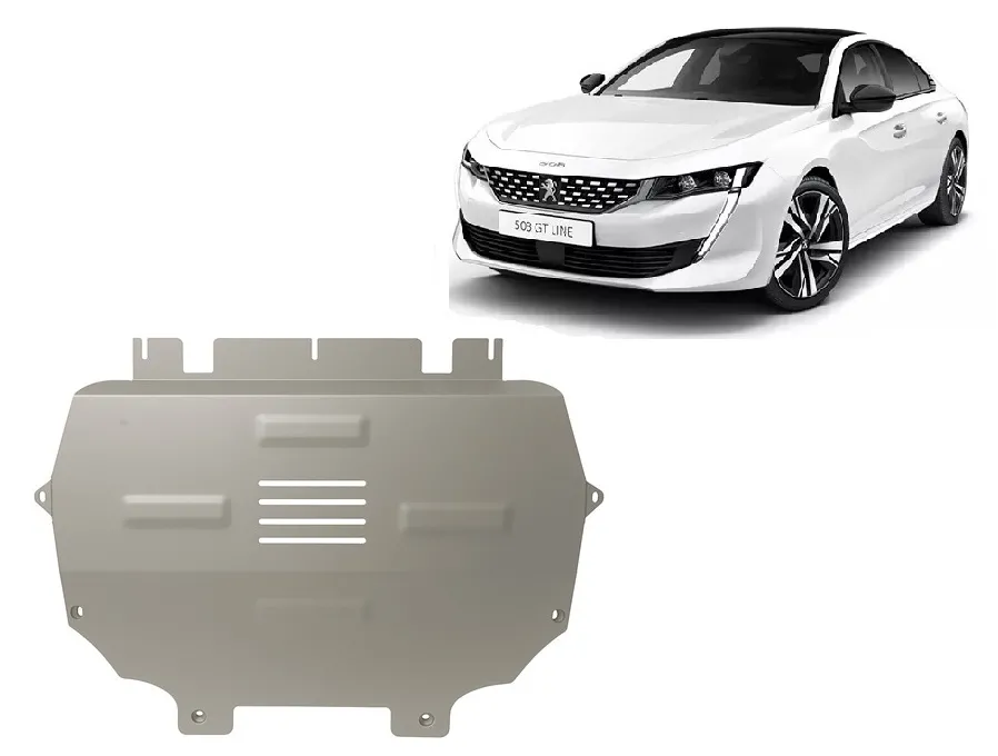 Scut motor din aluminiu Peugeot 508 2018-2026