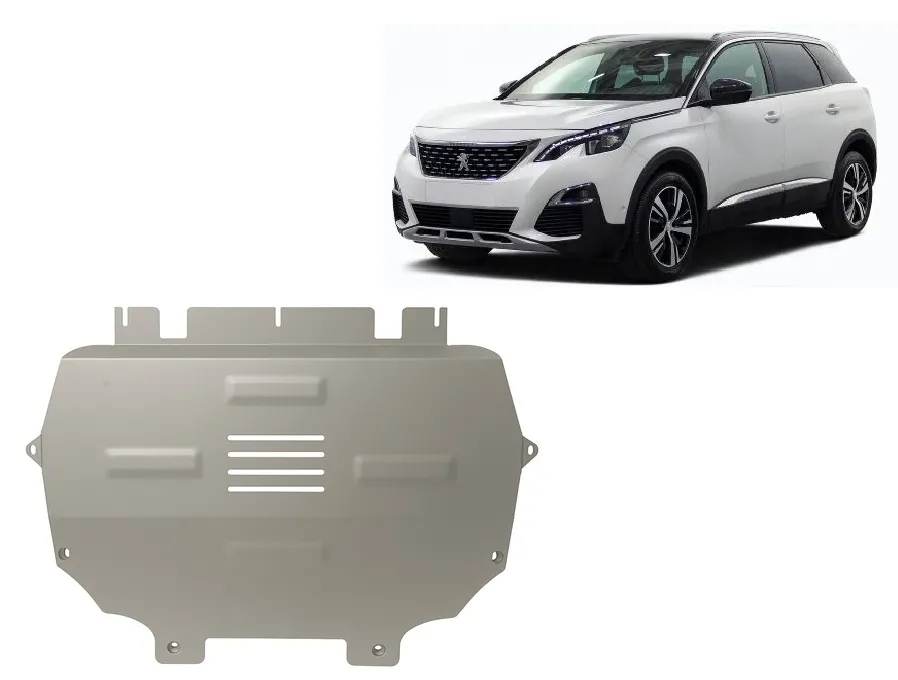 Scut motor din aluminiu Peugeot 5008 2017-2026