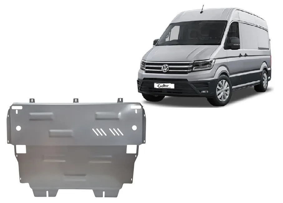 Scut motor din aluminiu Vw Crafter 2017-2026