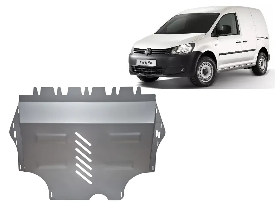 Scut motor din aluminiu VW Caddy cu WEBASTO 2011-2020