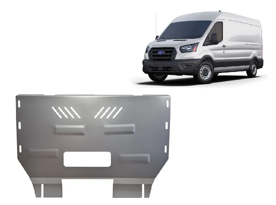 Scut motor din aluminiu Ford Transit  - Tracțiune spate 2013-2023