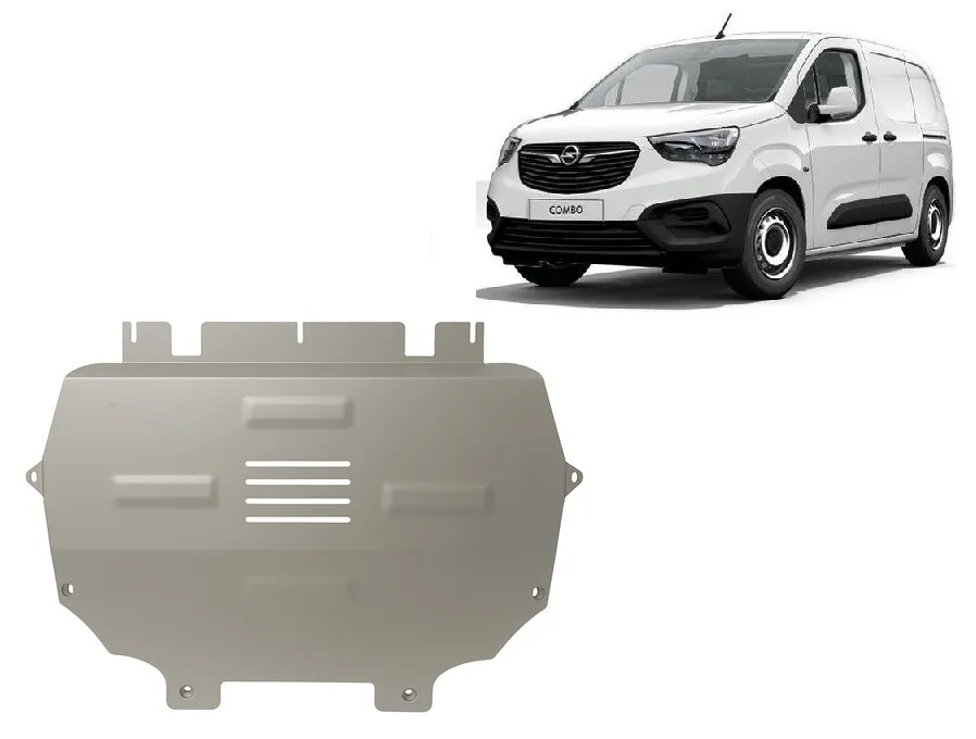 Scut motor din aluminiu Opel Combo E  2018-2026