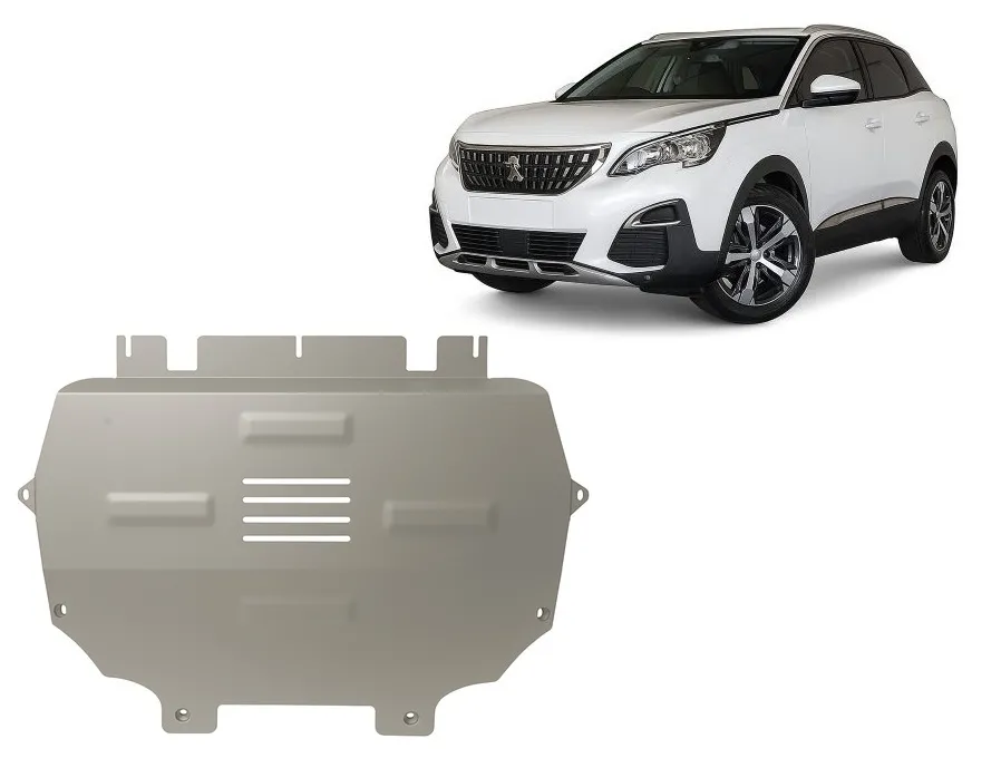 Scut motor din aluminiu Peugeot 3008 2017-2026