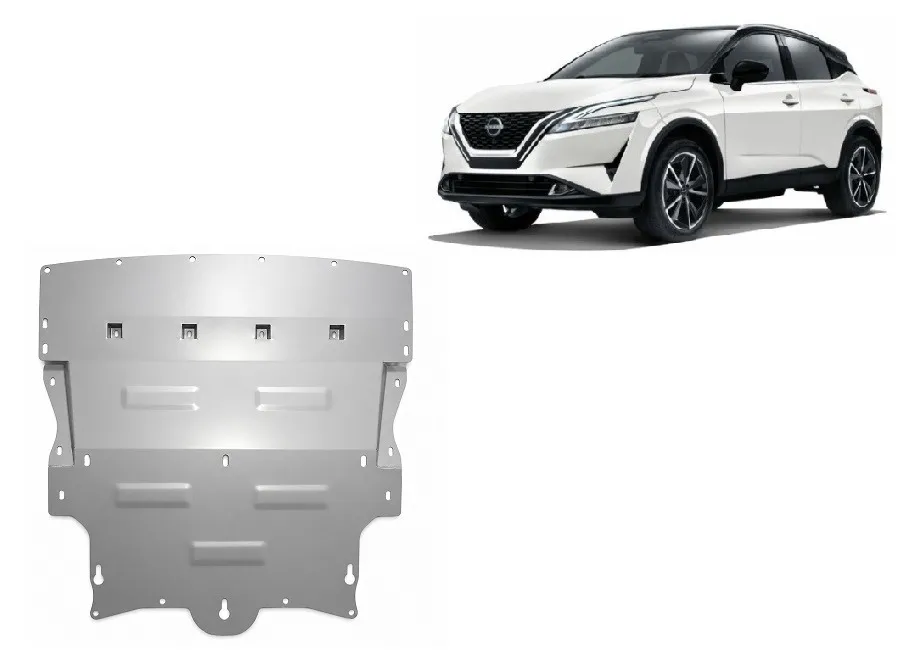 Scut motor din aluminiu Nissan Qashqai J12 2021-2026