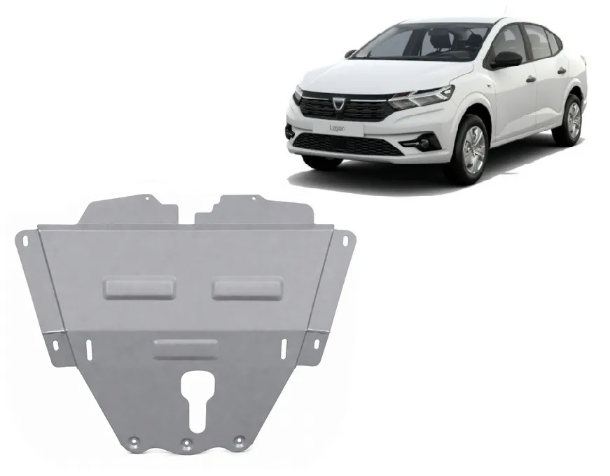 Scut motor din aluminiu Dacia Logan 2021-2026