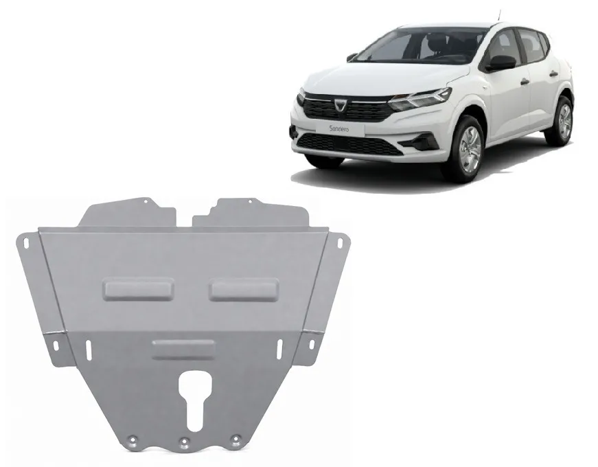 Scut motor din aluminiu Dacia Sandero 2021-2026