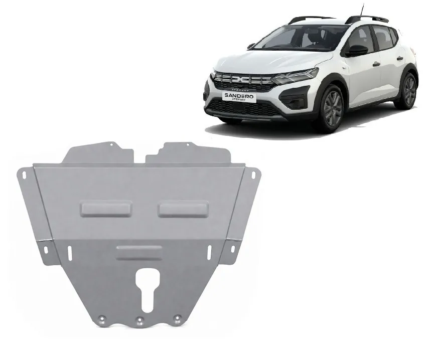 Scut motor din aluminiu Dacia Sandero Stepway 2021-2026