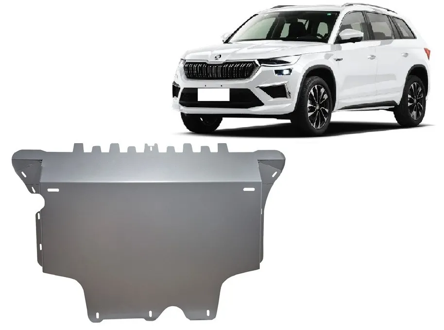 Scut motor din aluminiu Skoda Kodiaq 2024-2026