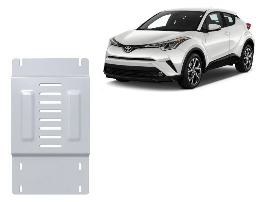 Scut antifurt din aluminiu pentru catalizator Toyota C-HR 2016-2023