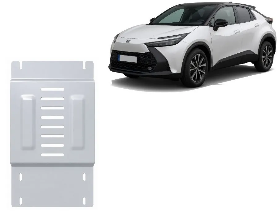 Scut antifurt din aluminiu pentru catalizator Toyota C-HR 2023-2026