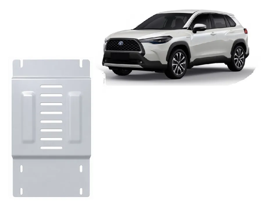 Scut antifurt din aluminiu pentru catalizator Toyota Corolla Cross 2022-2026