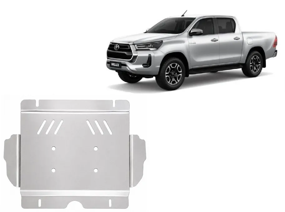 Scut motor din aluminiu Toyota Hilux Invincible 2021-2026